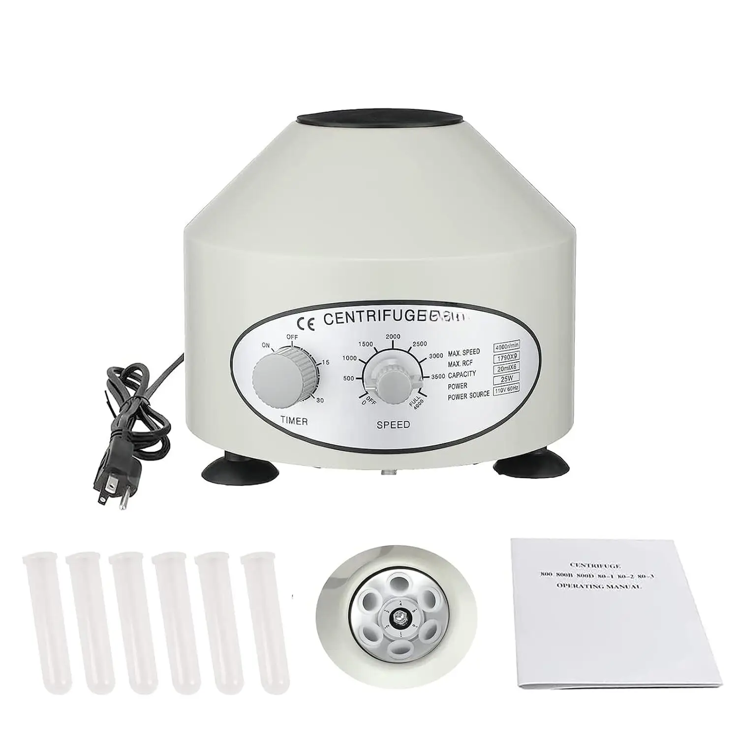 Six Tubes 80-1 Round Centrifuge