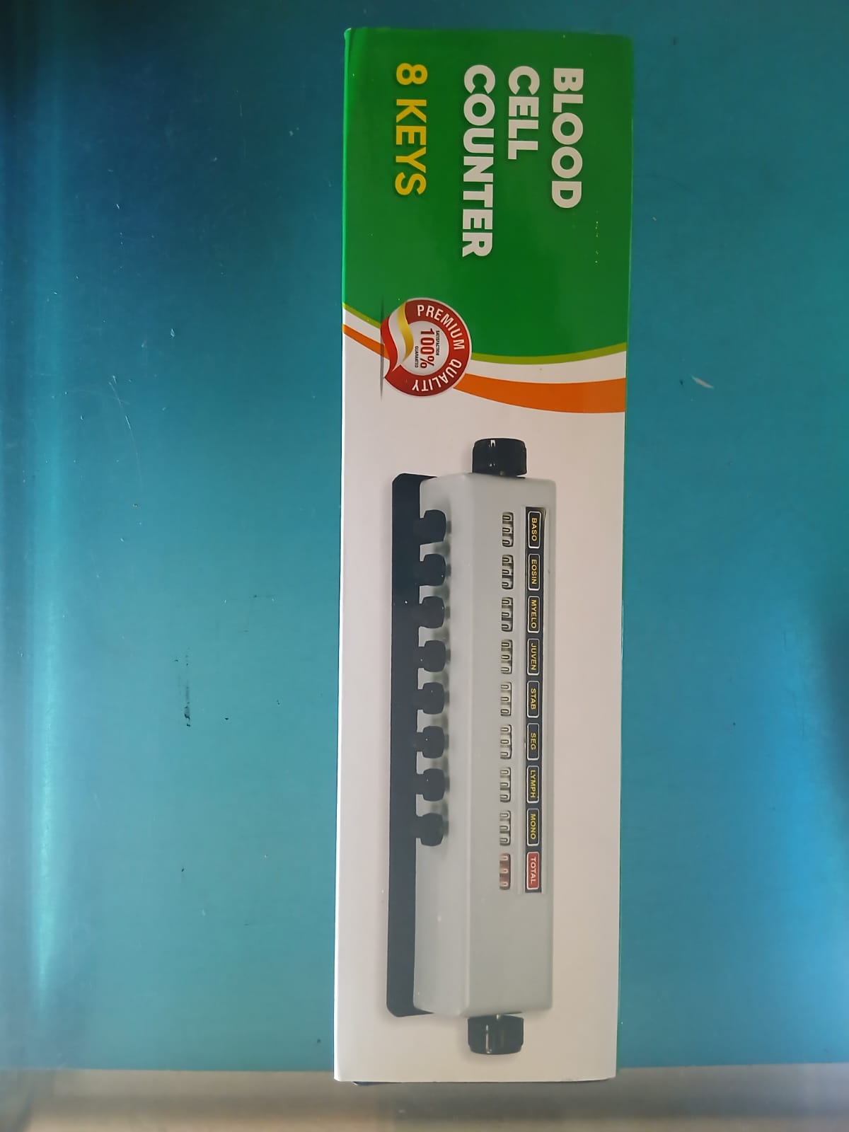 8-Key Differential Blood Cell Counter for Comprehensive Hematology