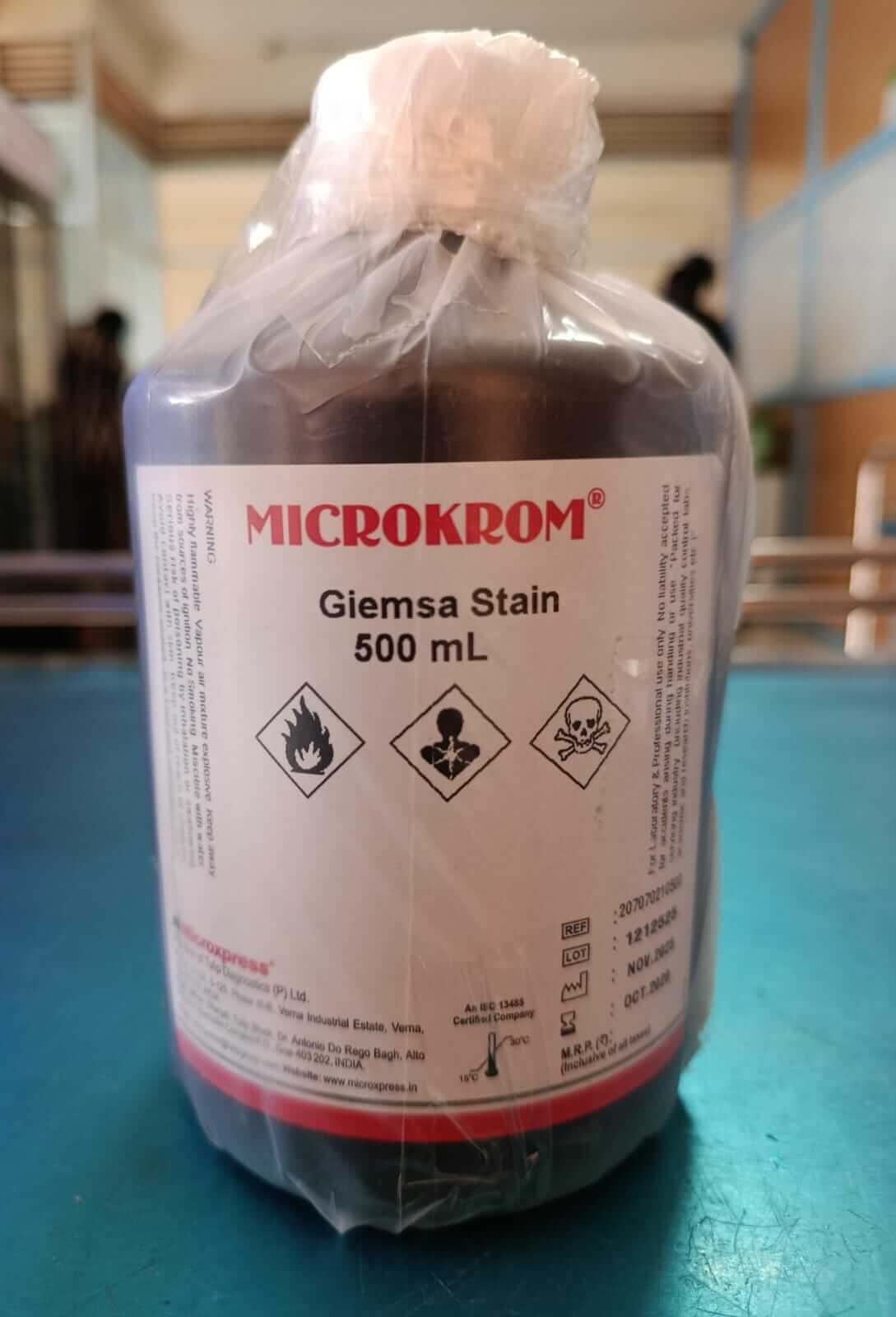 Giemsa Stain Solution 500ml