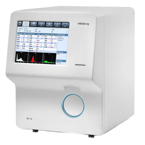 Mindray BC 10 3-part Hematology Analyzer