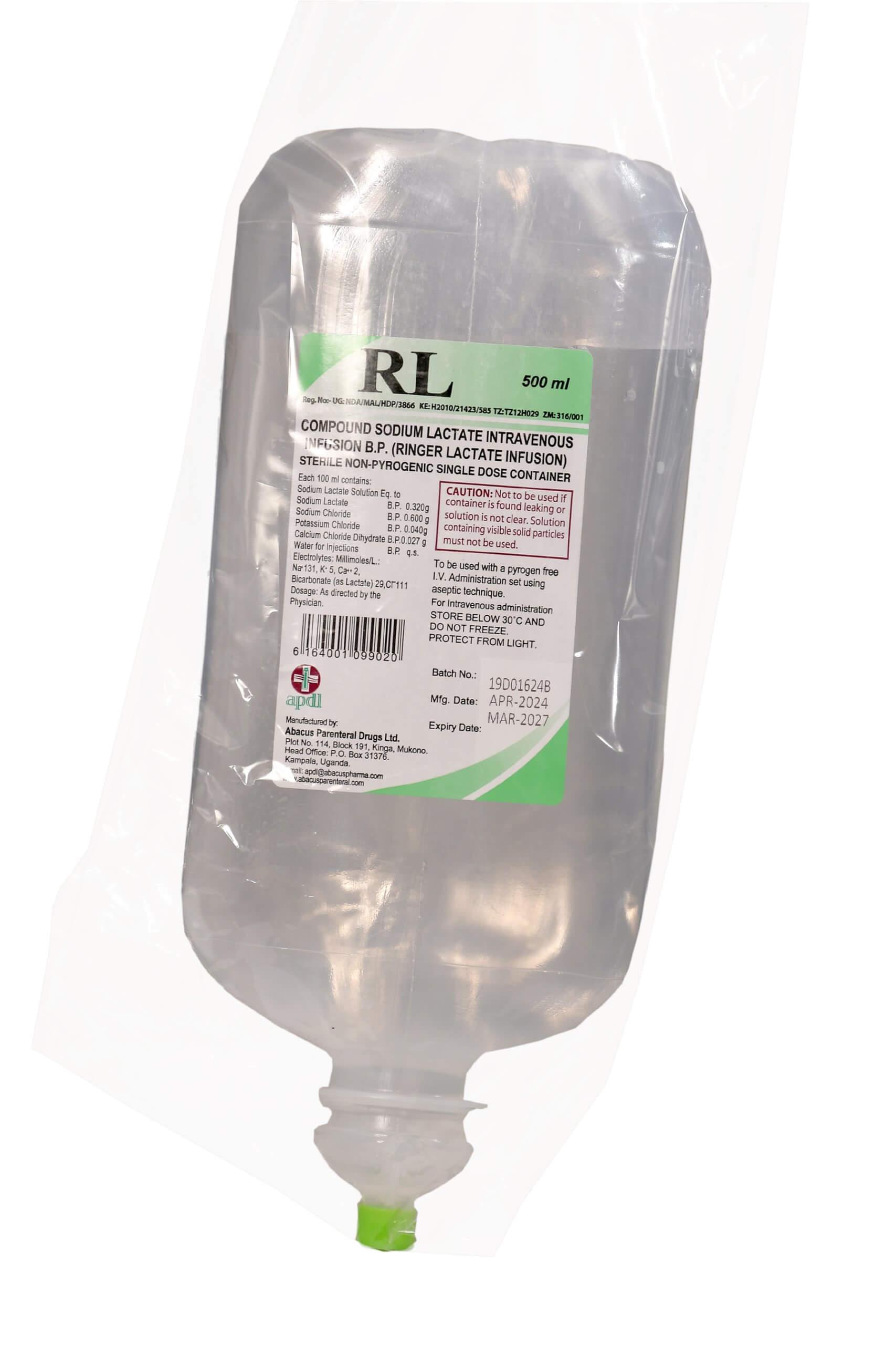 Ringers Lactate