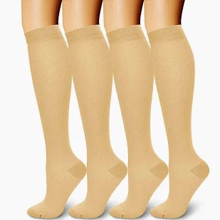 compression stocking, closed toe
